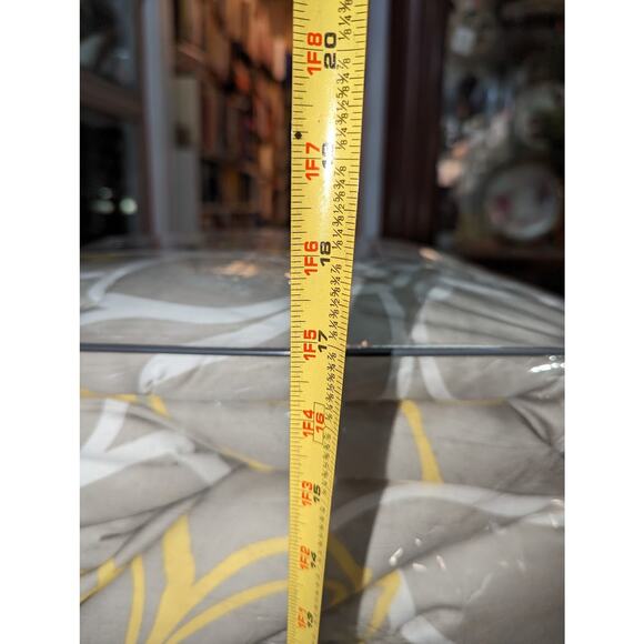 Madison Park Lola 7 Pieces California King Comforter Set Yellow Gray NEW - Picture 10 of 16